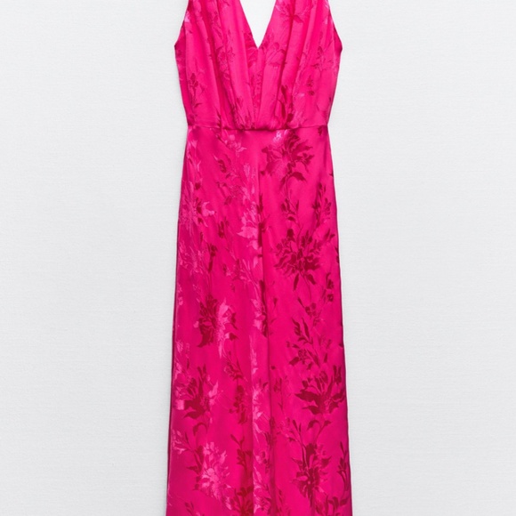 Zara Jacquard Midi Dress - Picture 2 of 3